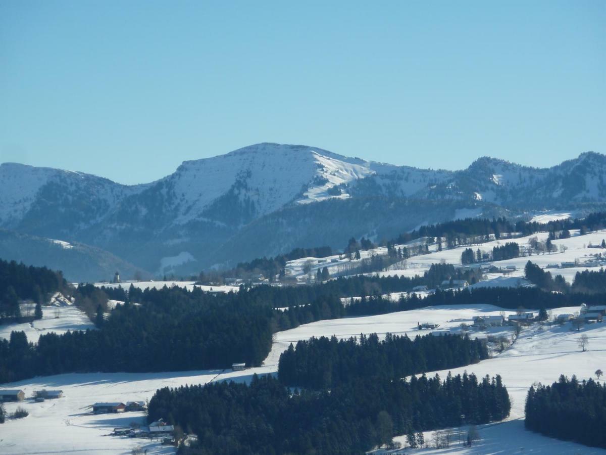 Schoenblick Hotel Garni Ferienwohnungen Lindenberg im Allgäu Dış mekan fotoğraf